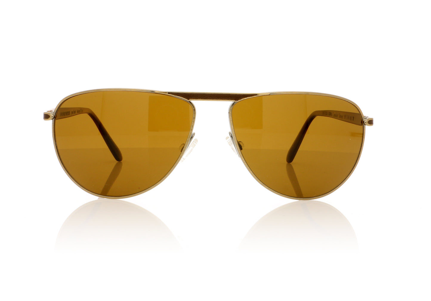 Oliver Peoples Conduit Street OV1213SQ 5039N6 Antique Gold Sunglasses - Front
