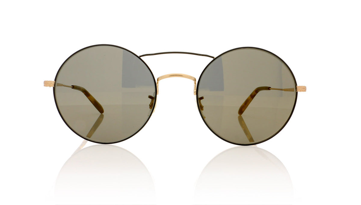 Oliver Peoples Nickol OV1214S 5271Y5 Brushed Gold Sunglasses - Front