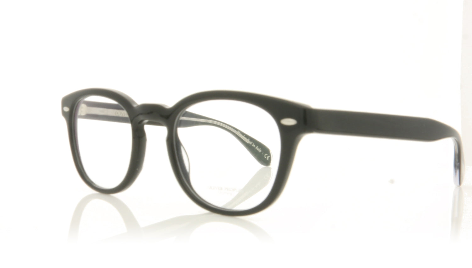 Oliver Peoples Sheldrake 1492 Black Glasses - Angle