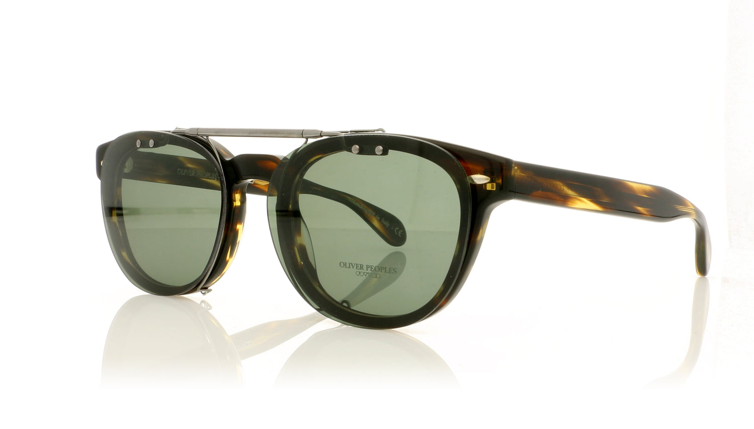 Oliver Peoples Sheldrake 0OV5036ST 5071 Gunmetal Clip - Angle