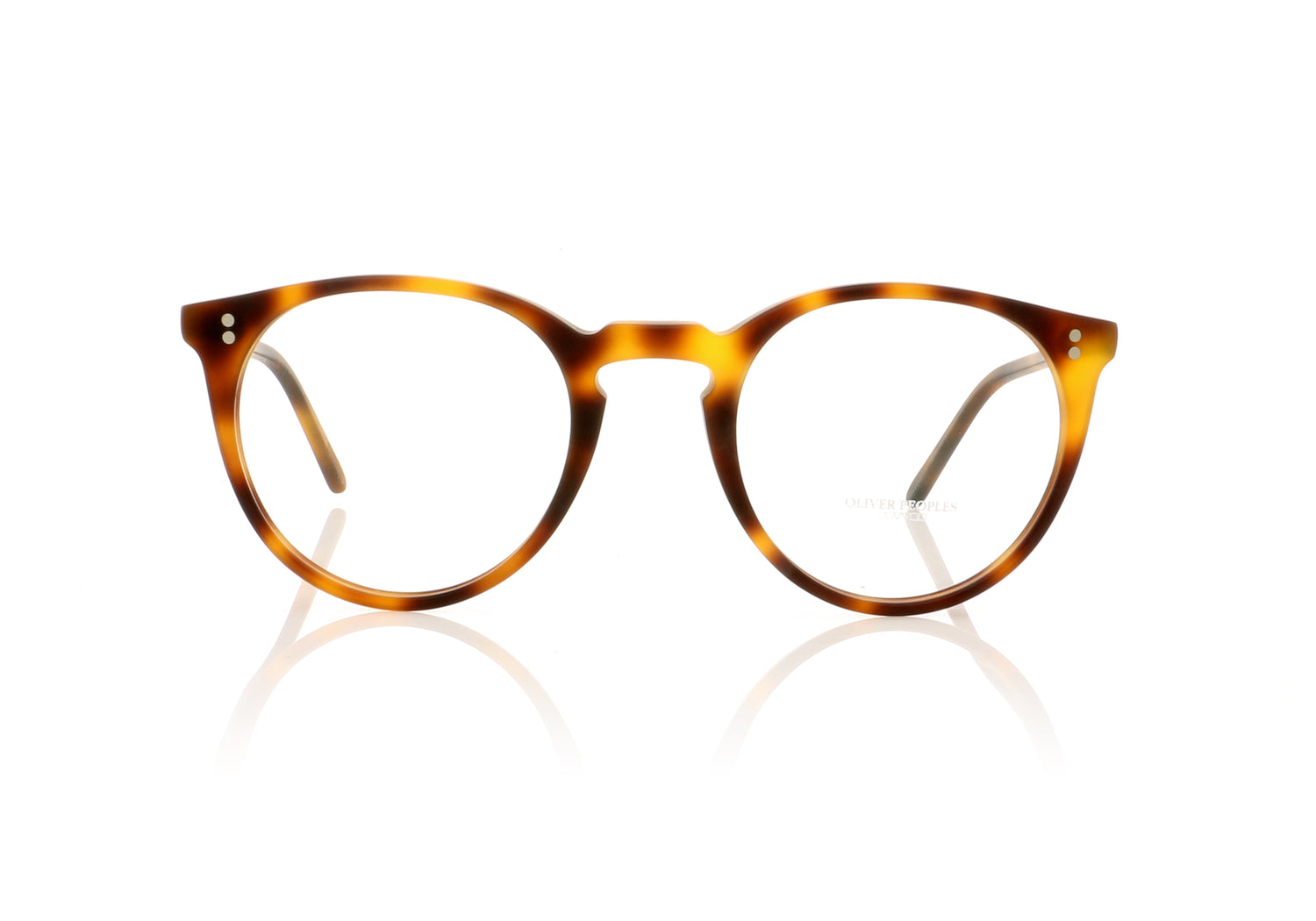 Oliver Peoples O'Malley OV5183 1552 Semi Matte Dark Mahogany Glasses - Front