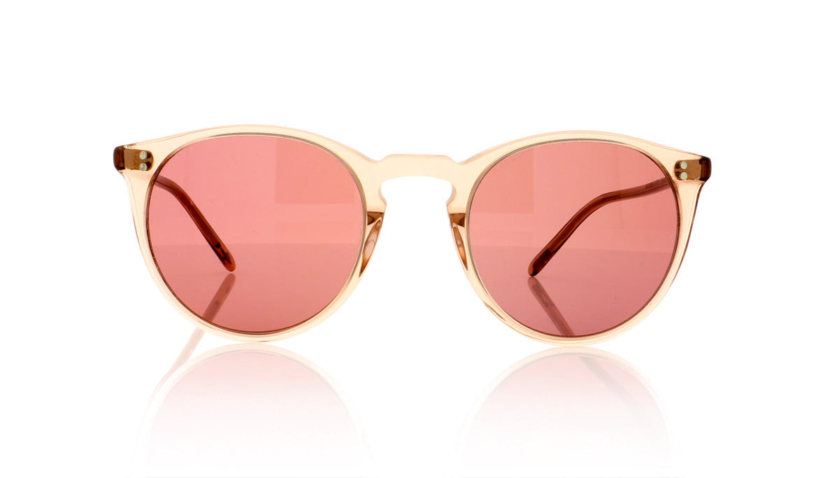 Oliver Peoples The Row O'malley NYC OV5183SM 15553O Translucent Amber Sunglasses - Front