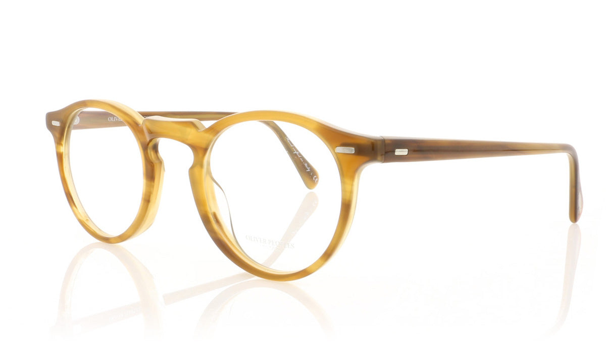 Oliver Peoples Gregory Peck OV5186 1011 Raintree Glasses - Angle