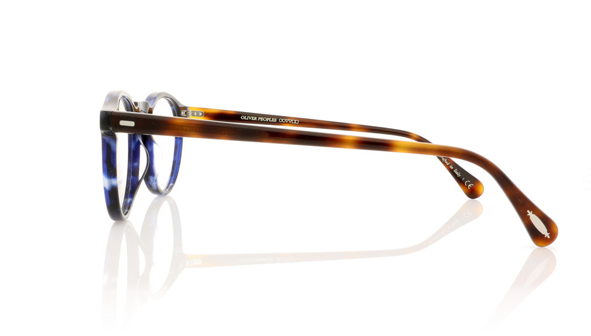 Oliver Peoples Gregory Peck 0OV5186 1569 Cobalt Tortoise Glasses - Side