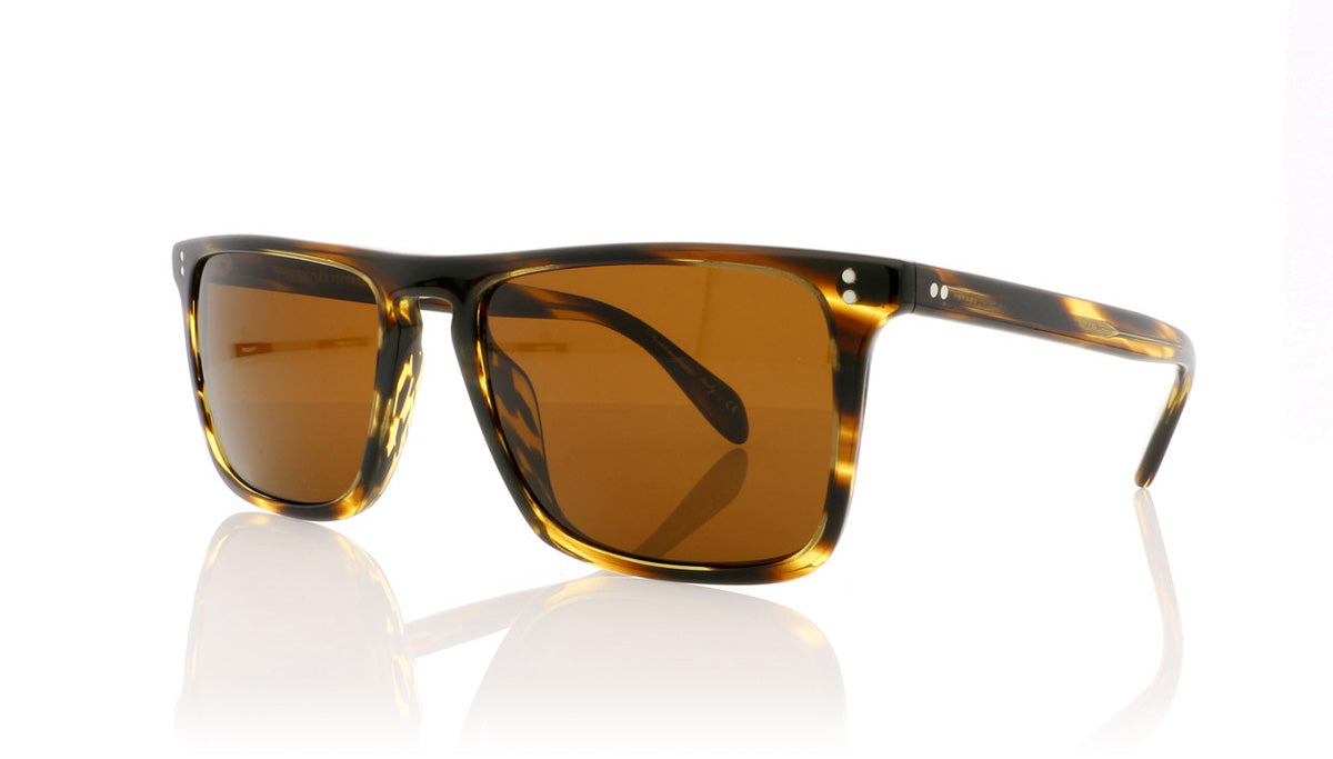 Oliver Peoples Bernardo 0OV5189S 1003N9 Cocobolo Sunglasses - Angle