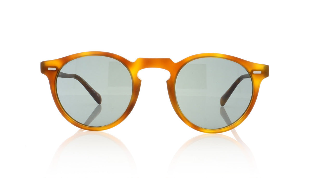 Oliver Peoples Gregory Peck OV5217S 1483R8 Semi Matte Light Brown Sunglasses - Front