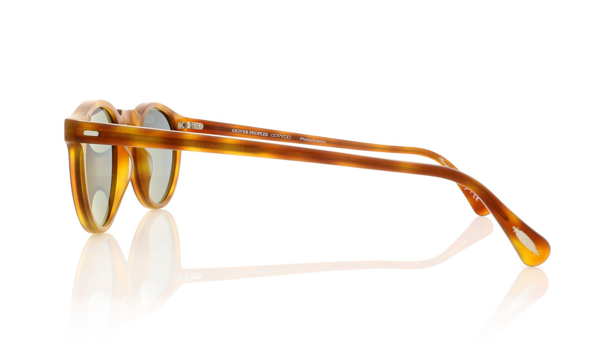 Oliver Peoples Gregory Peck OV5217S 1483R8 Semi Matte Light Brown Sunglasses - Side