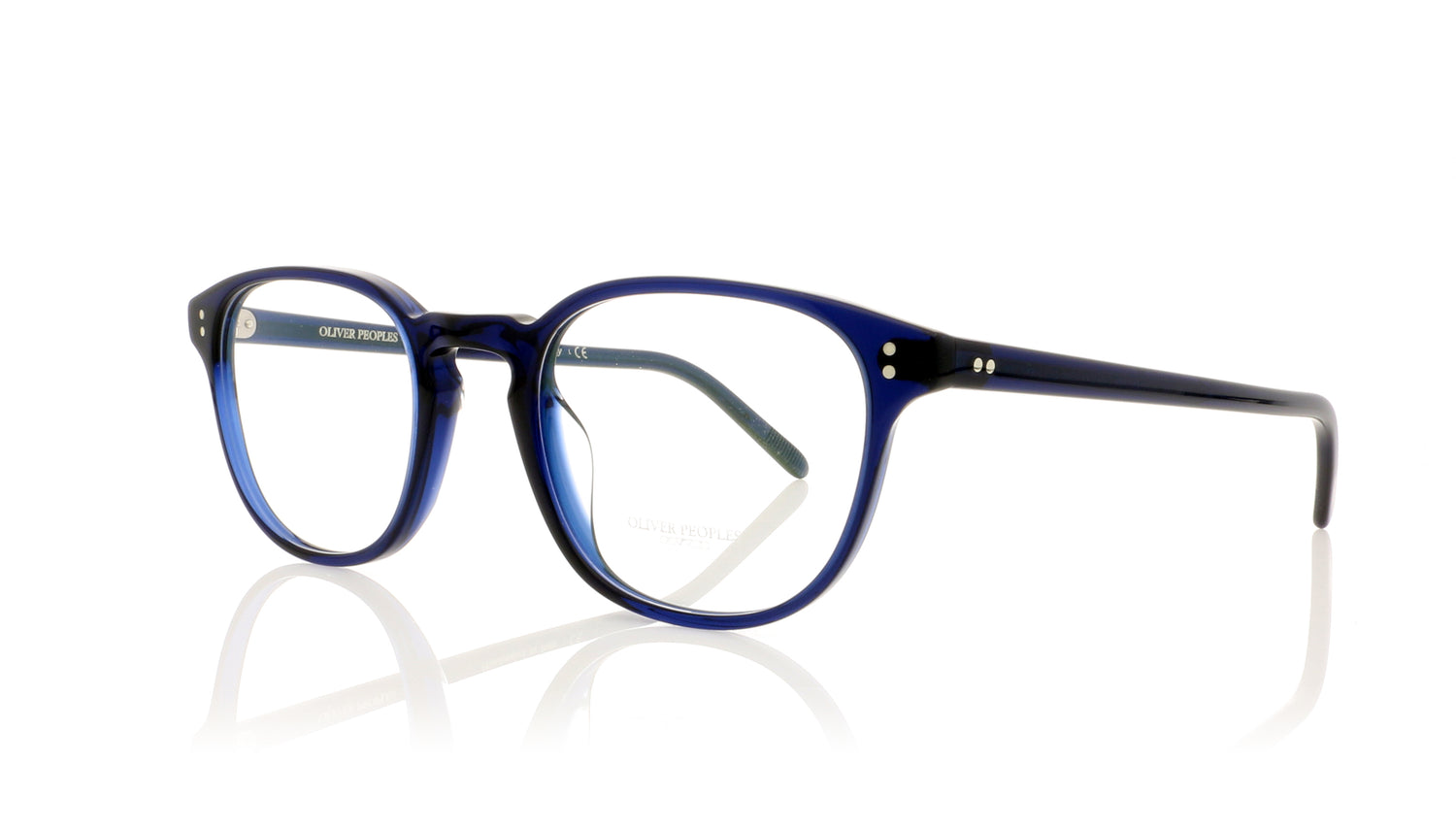 Oliver Peoples Fairmont 1566 Denim Glasses - Angle