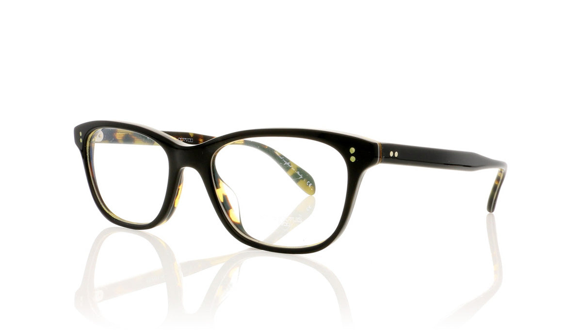 Oliver Peoples Ashton 1309 Black Glasses - Angle