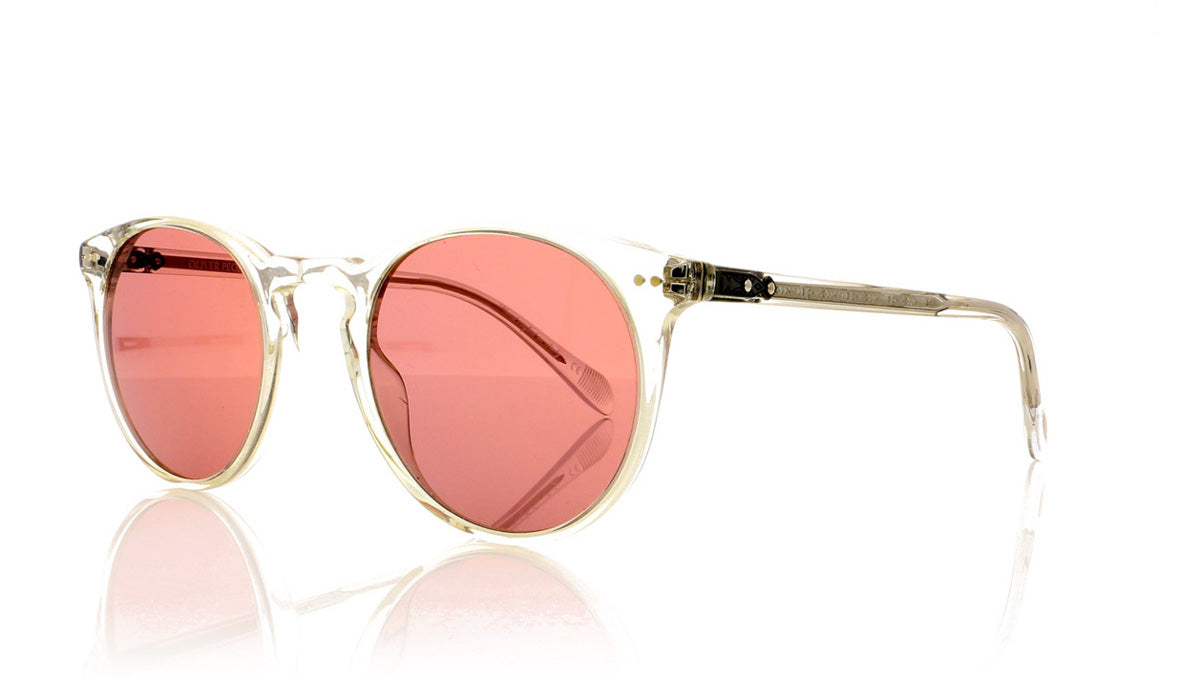 Oliver Peoples Sir O'Malley OV5256S 1101 Crystal Sunglasses - Angle