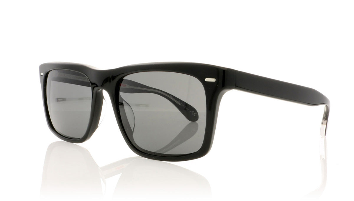 Oliver Peoples Brodsky OV5322SU 1492K8 Black Sunglasses - Angle