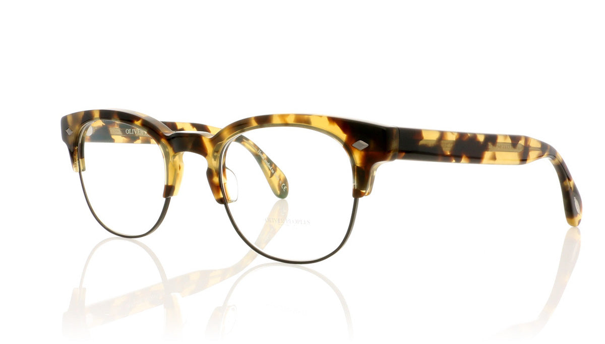 Oliver Peoples Hendon LA OV5331U 1550 Hickory Tortoise Glasses - Angle