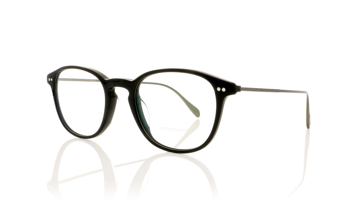 Oliver Peoples Heath OV5338 1005 Black Glasses - Angle