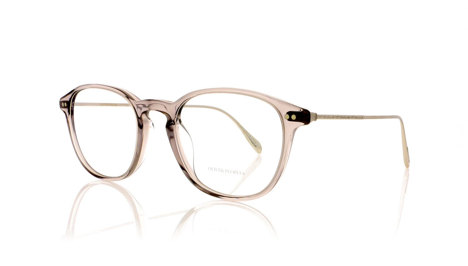 Oliver Peoples Heath OV5338 1132 Workman Grey Glasses - Angle