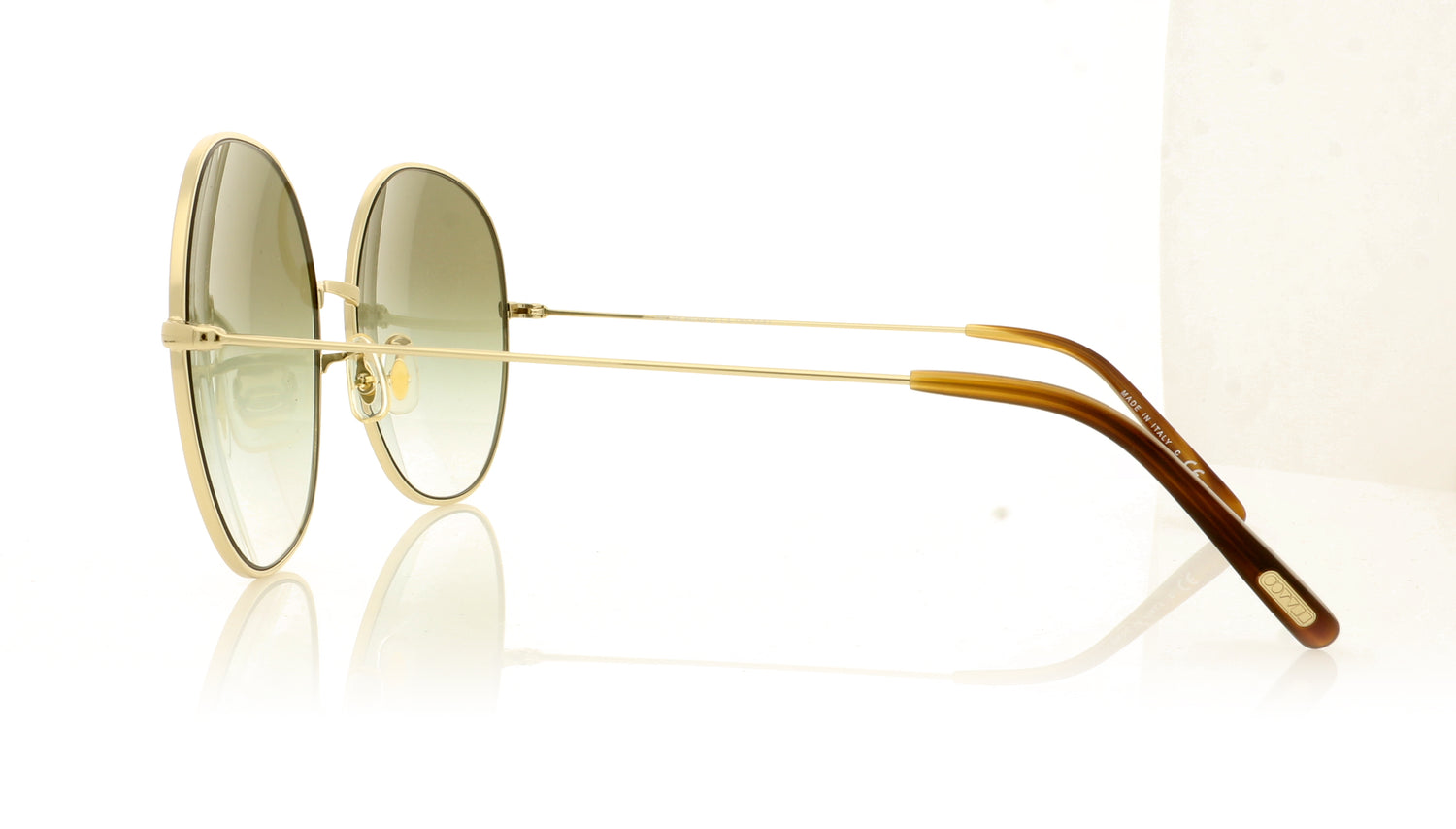 Oliver Peoples 0OV1280S Darien 50358E Gold Sunglasses - Side