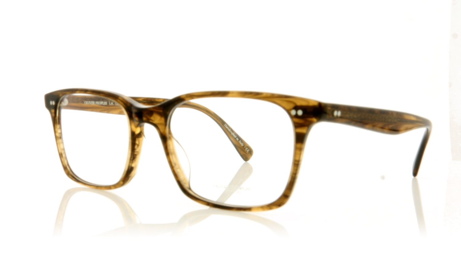 Oliver Peoples 0OV5446U Nisen 1689 Sepia Smoke Glasses - Angle