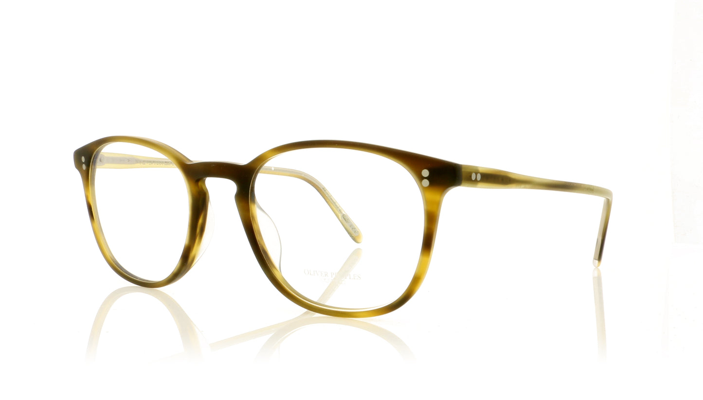 Oliver Peoples OV5397U Finley Vintage OV5379U 1318 Green Havana Glasses - Angle