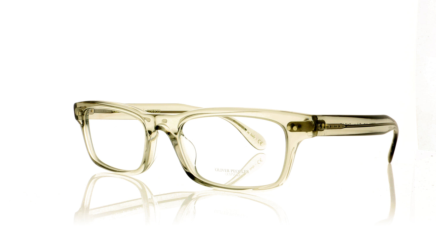 Oliver Peoples OV5396U Calvet 1669 Smoked Crystal Glasses - Angle