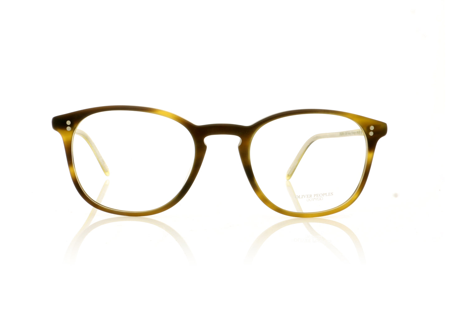 Oliver Peoples Finley Vintage 1318 Moss Tortoise Glasses - Front