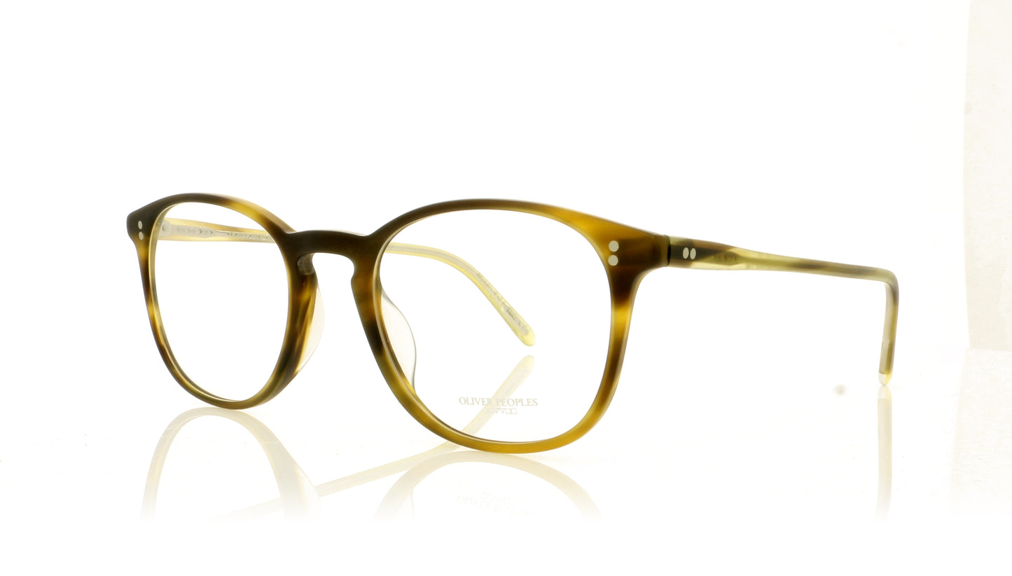 Oliver Peoples Finley Vintage 1318 Moss Tortoise Glasses - Angle