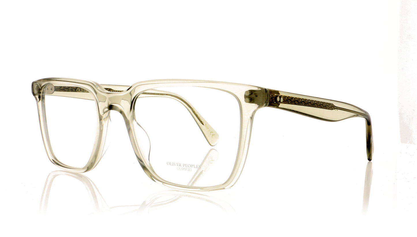 Oliver Peoples OV5419U Lachman 1612 Smoked Clear Glasses - Angle