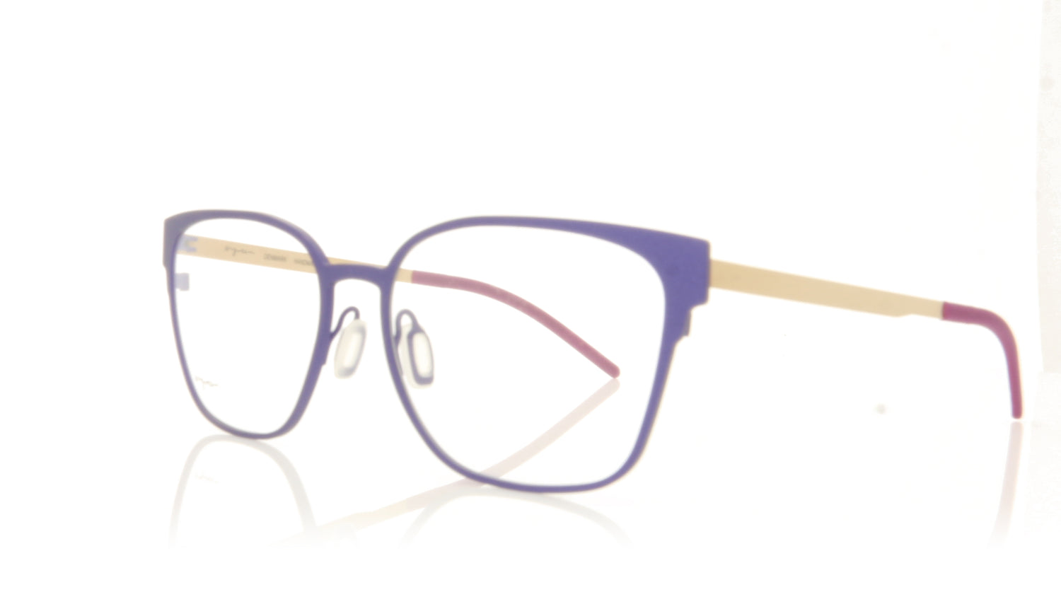 Ørgreen Atlantis 1050 Mat Violet Sandblasted Gold Glasses - Angle