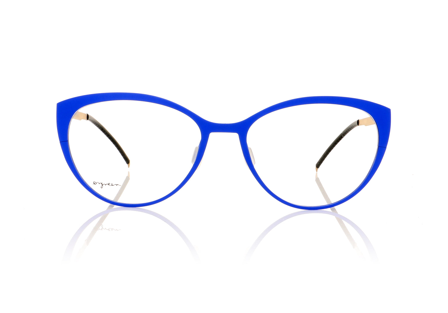 Ørgreen Blush 701 Mat Cornflower Blue Glasses - Front
