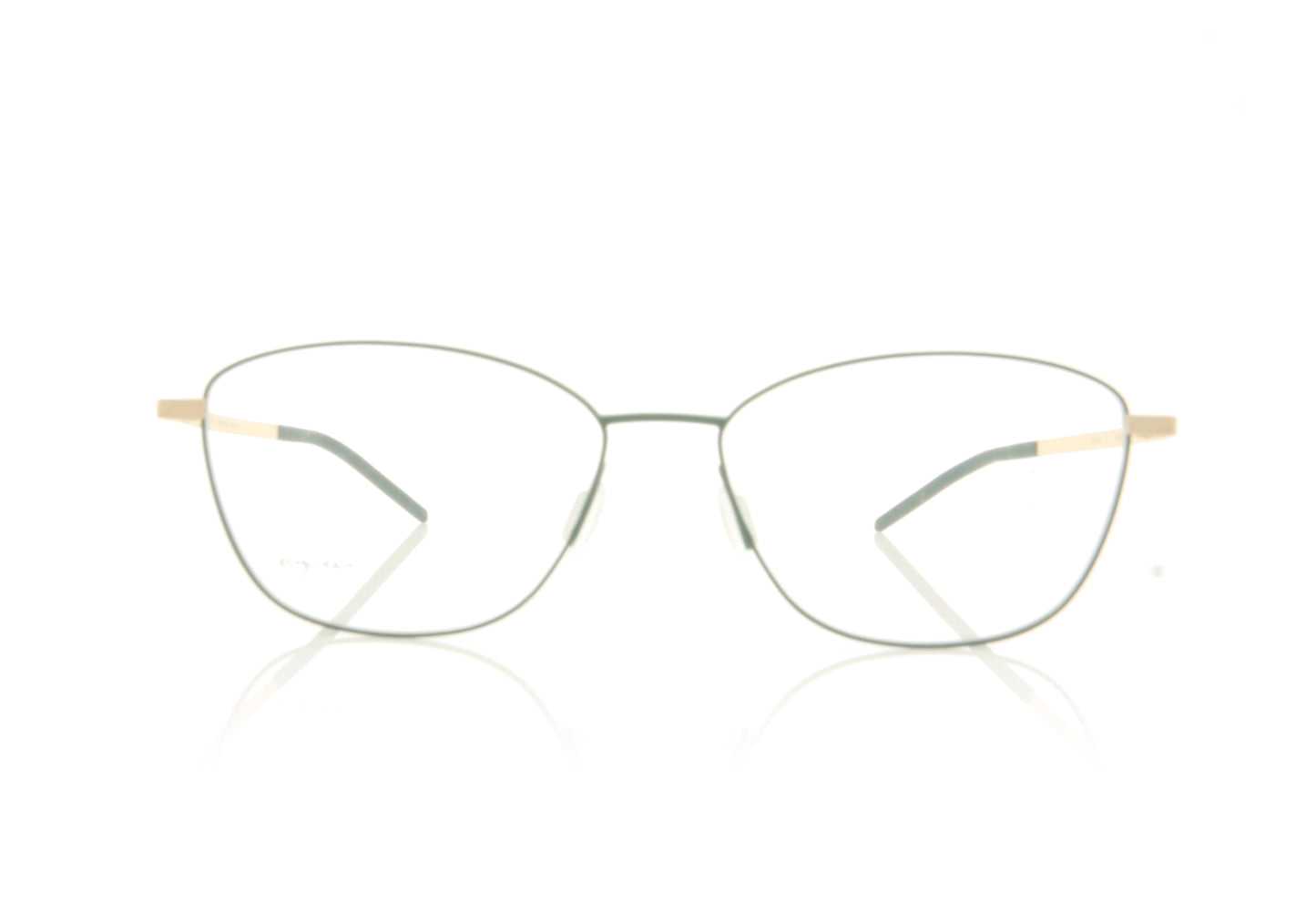 Ørgreen Celestial 1122 Mat Green Glasses - Front