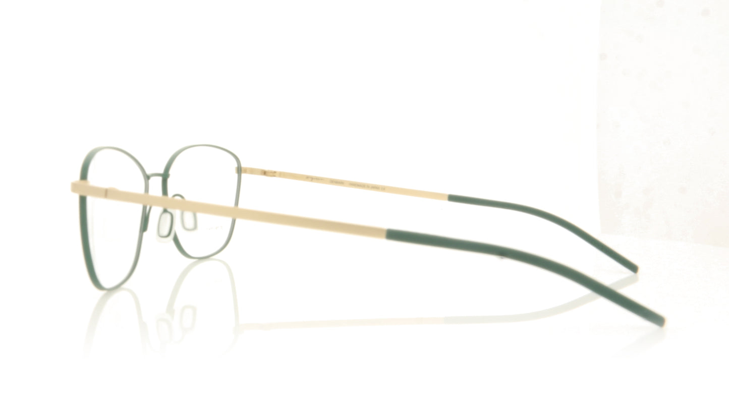 Ørgreen Celestial 1122 Mat Green Glasses - Side