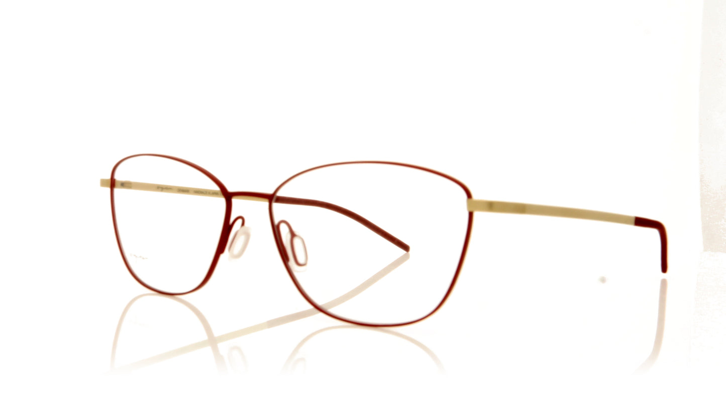 Ørgreen Celestial 1127 Mat Red Glasses - Angle