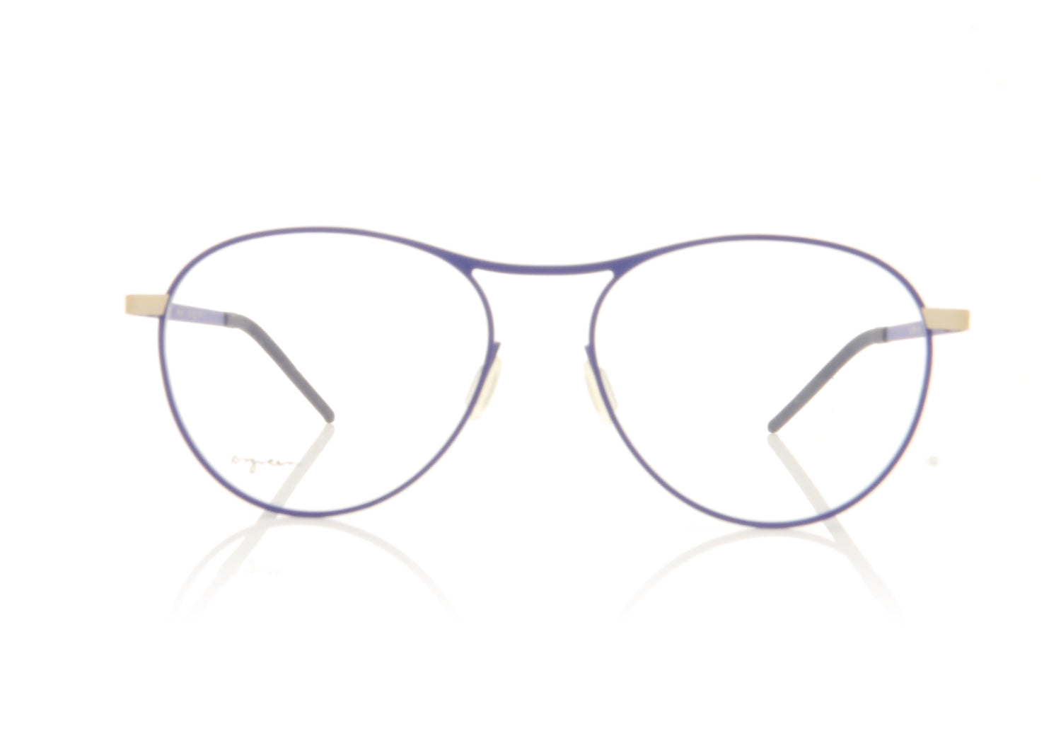 Ørgreen Columbia 1061 Mat Dazzling Blue Glasses - Front