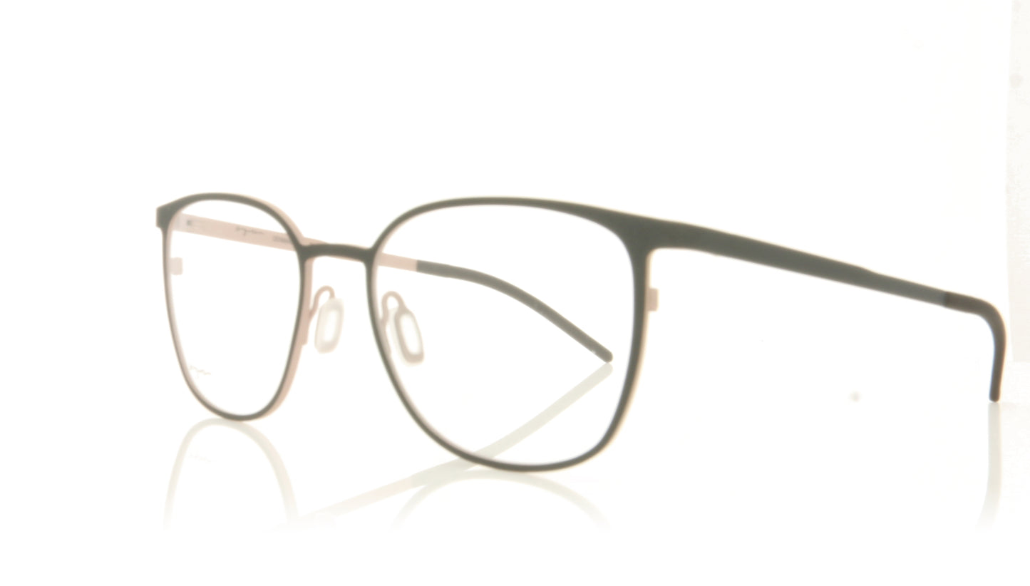 Ørgreen Hachi 1153 Mat Metallic Licorice Glasses - Angle