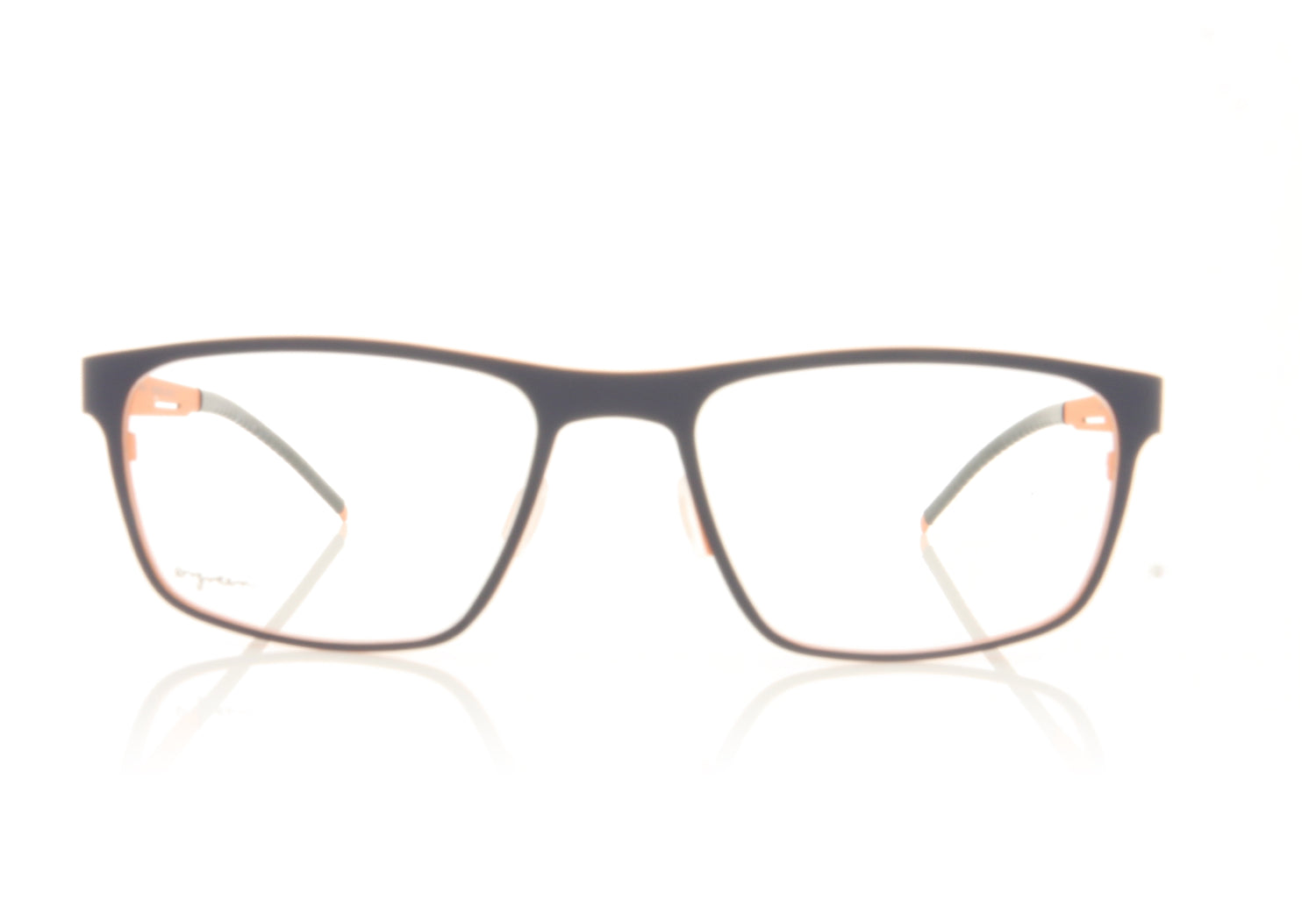 Ørgreen Javier 645 Mat Navy Blue Mat Orange Glasses - Front