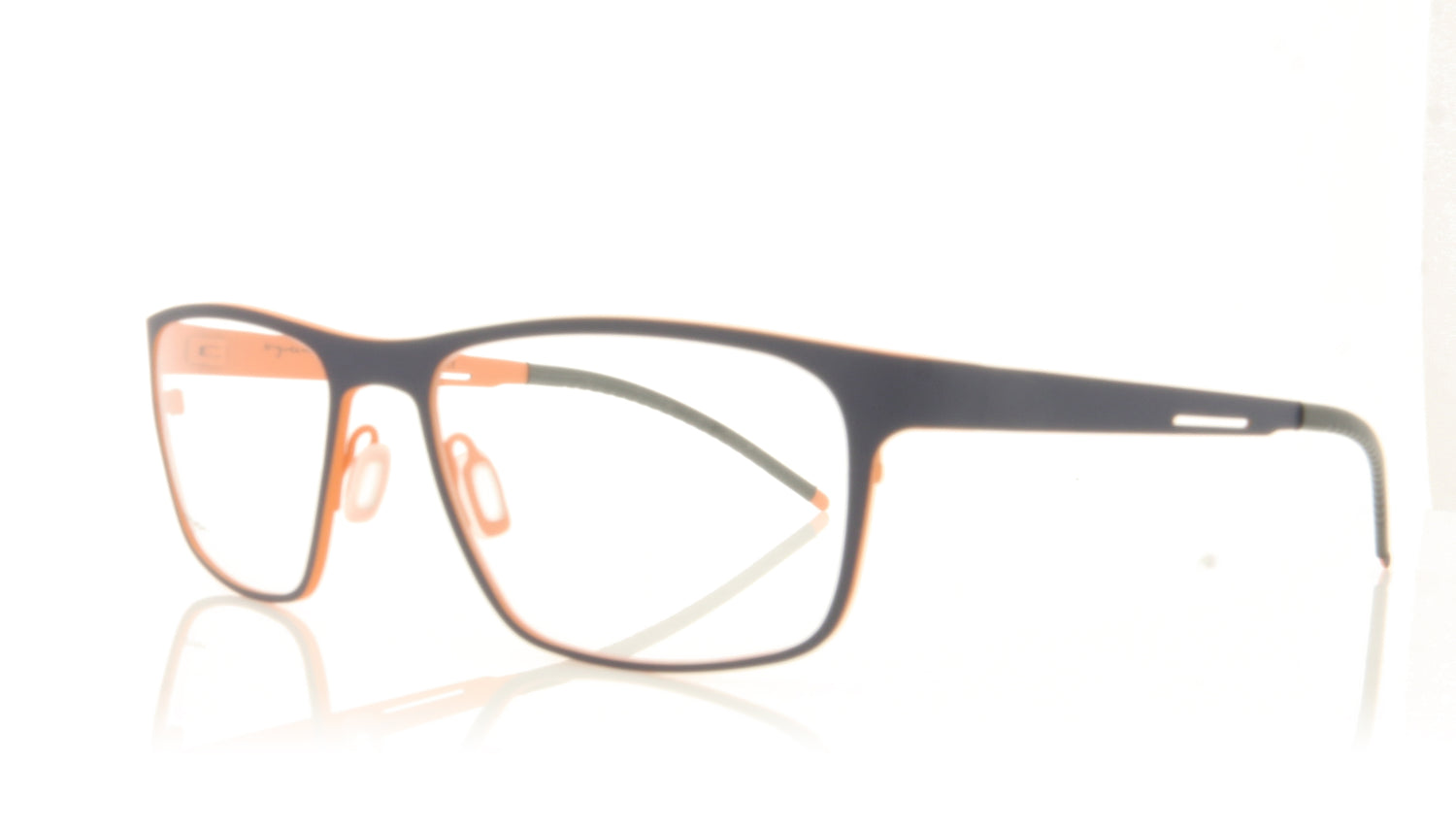 Ørgreen Javier 645 Mat Navy Blue Mat Orange Glasses - Angle