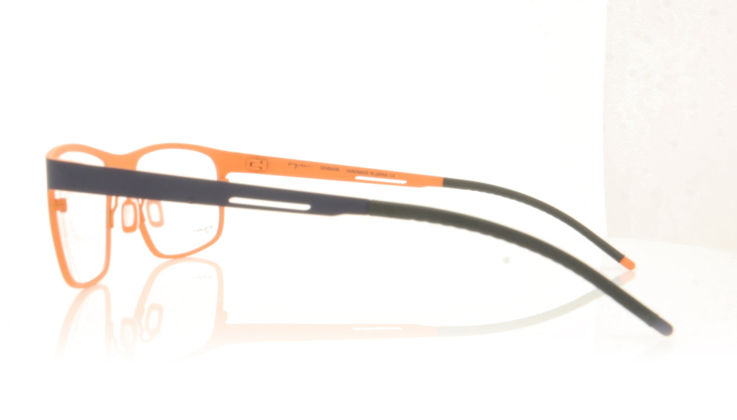 Ørgreen Javier 645 Mat Navy Blue Mat Orange Glasses - Side