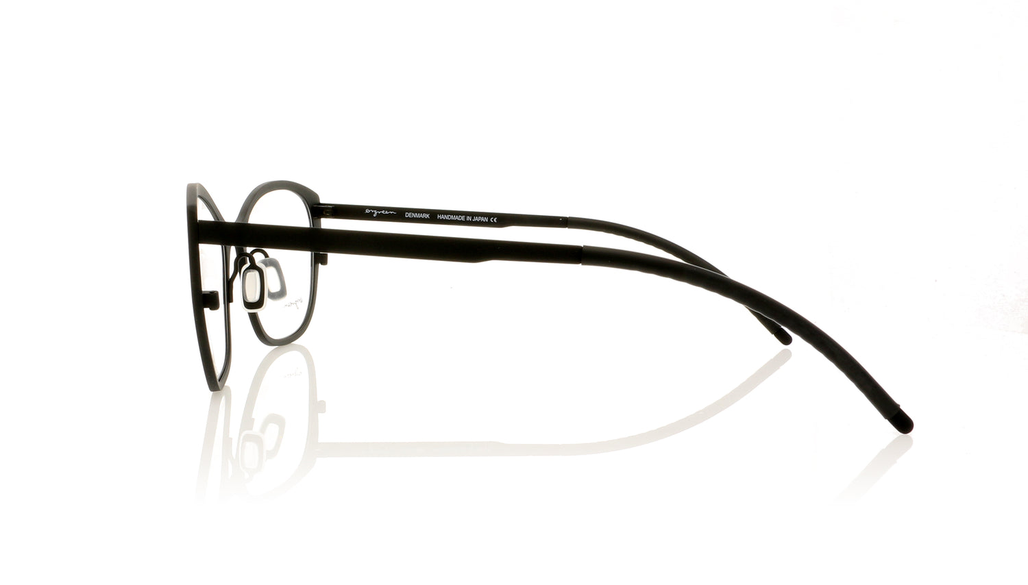 Ørgreen Kingsley 286 Matte Black Glasses - Side