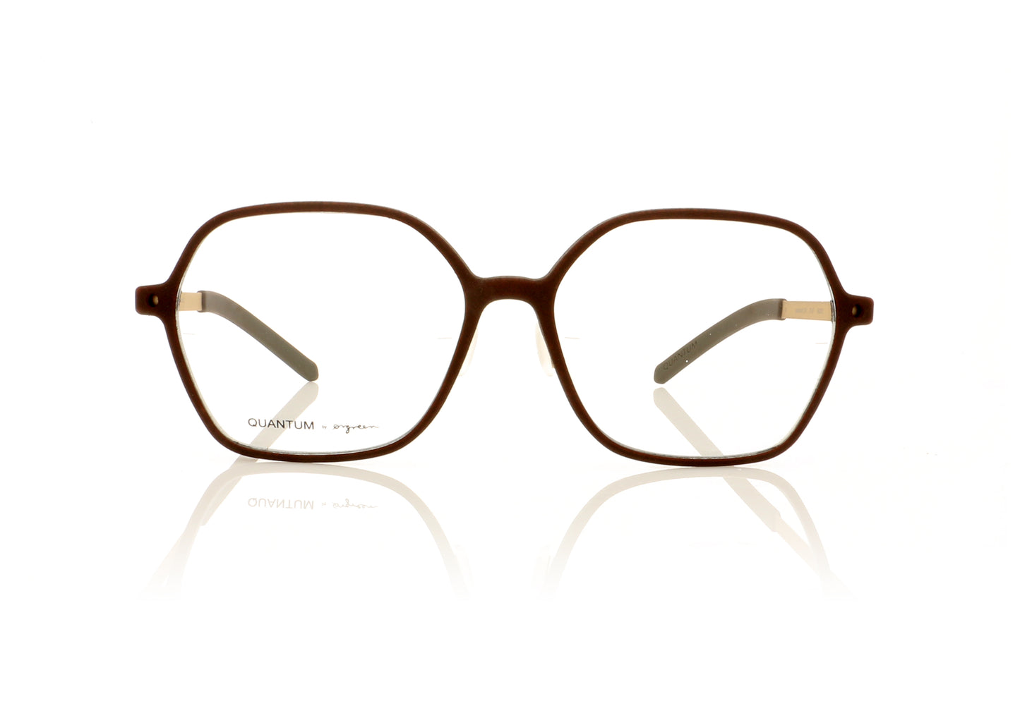 Ørgreen Quantum 3.19 27-07 Vintage Leather Glasses - Front