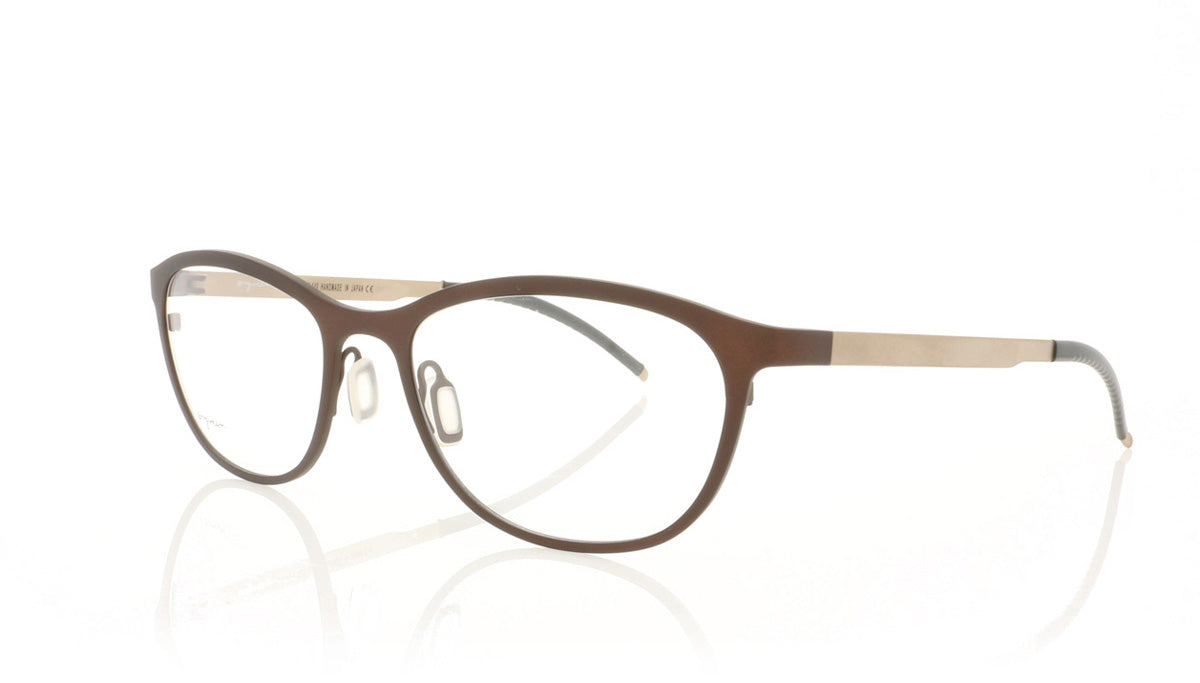 Ørgreen Rita 536 Mat Brown Glasses - Angle
