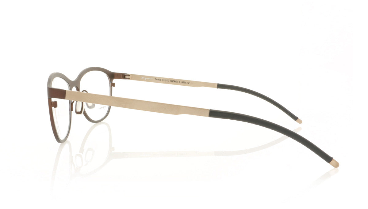 Ørgreen Rita 536 Mat Brown Glasses - Side