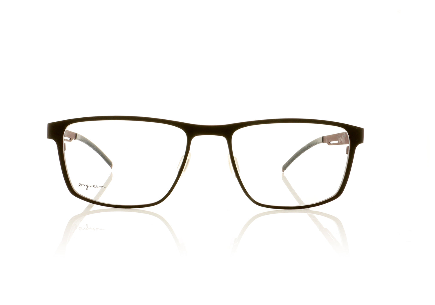 Ørgreen Rust 521 Black Glasses - Front