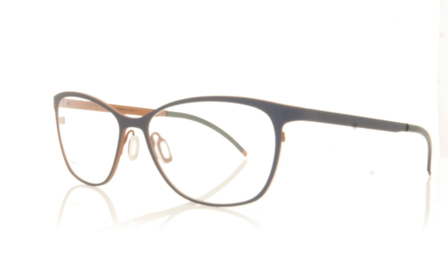 Ørgreen Sigma 913 Mat Royal Blue Mat Metallic Bronze Glasses - Angle
