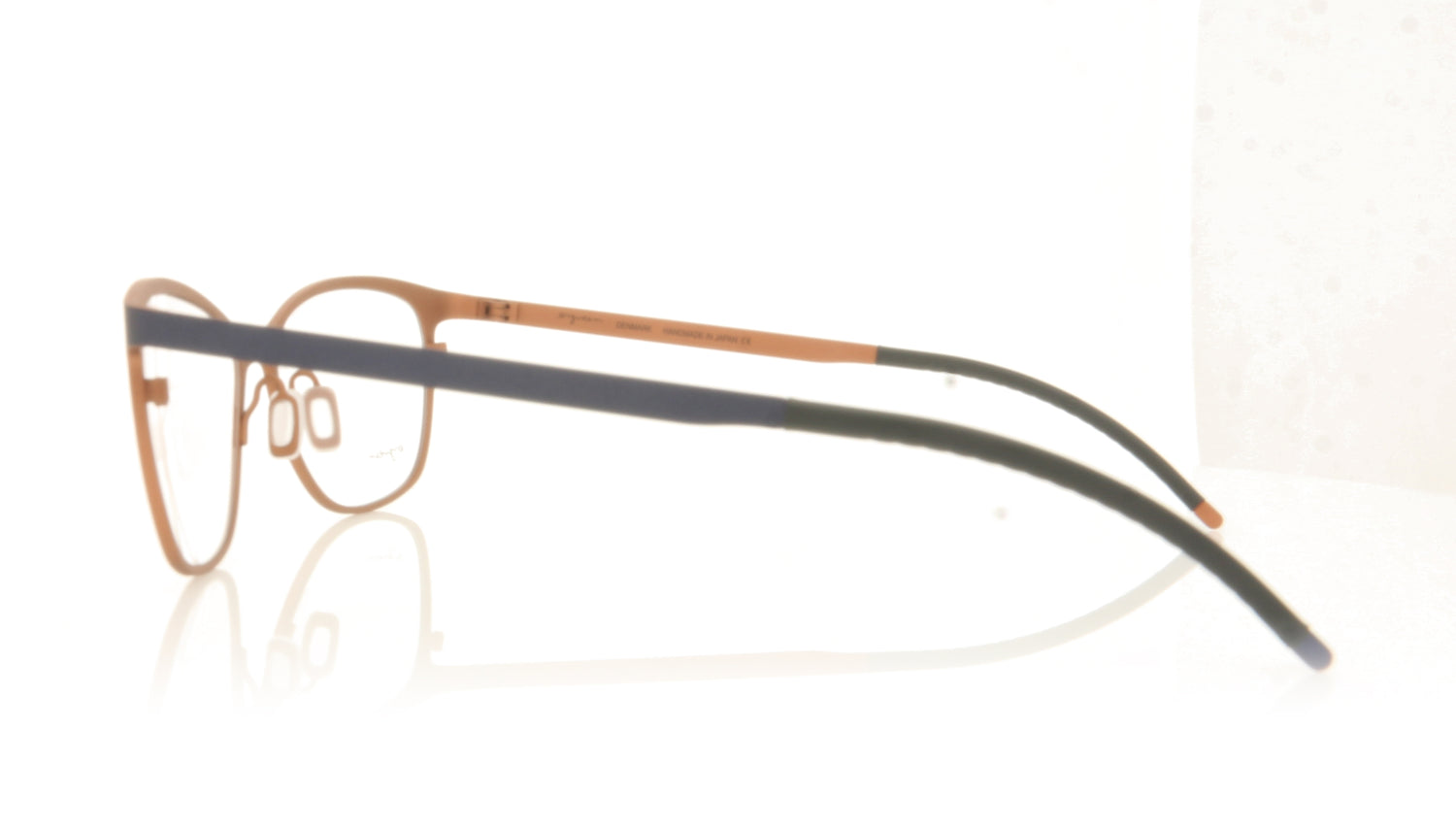 Ørgreen Sigma 913 Mat Royal Blue Mat Metallic Bronze Glasses - Side