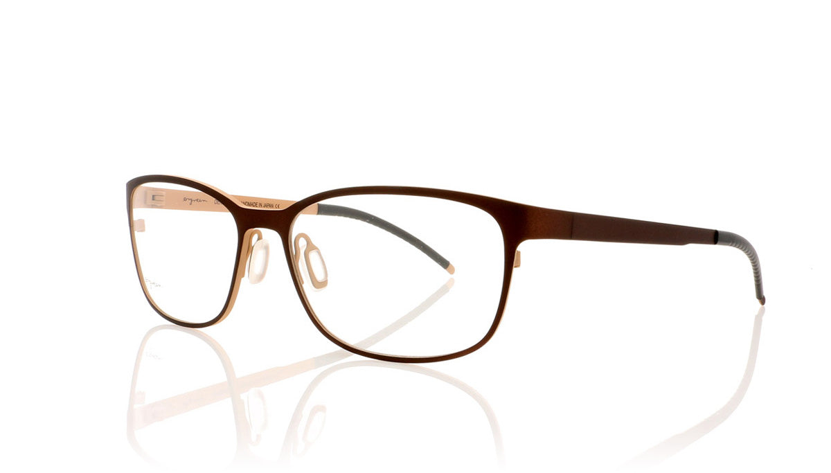 Ørgreen Sparkle 693 Mat Brown Glasses - Angle