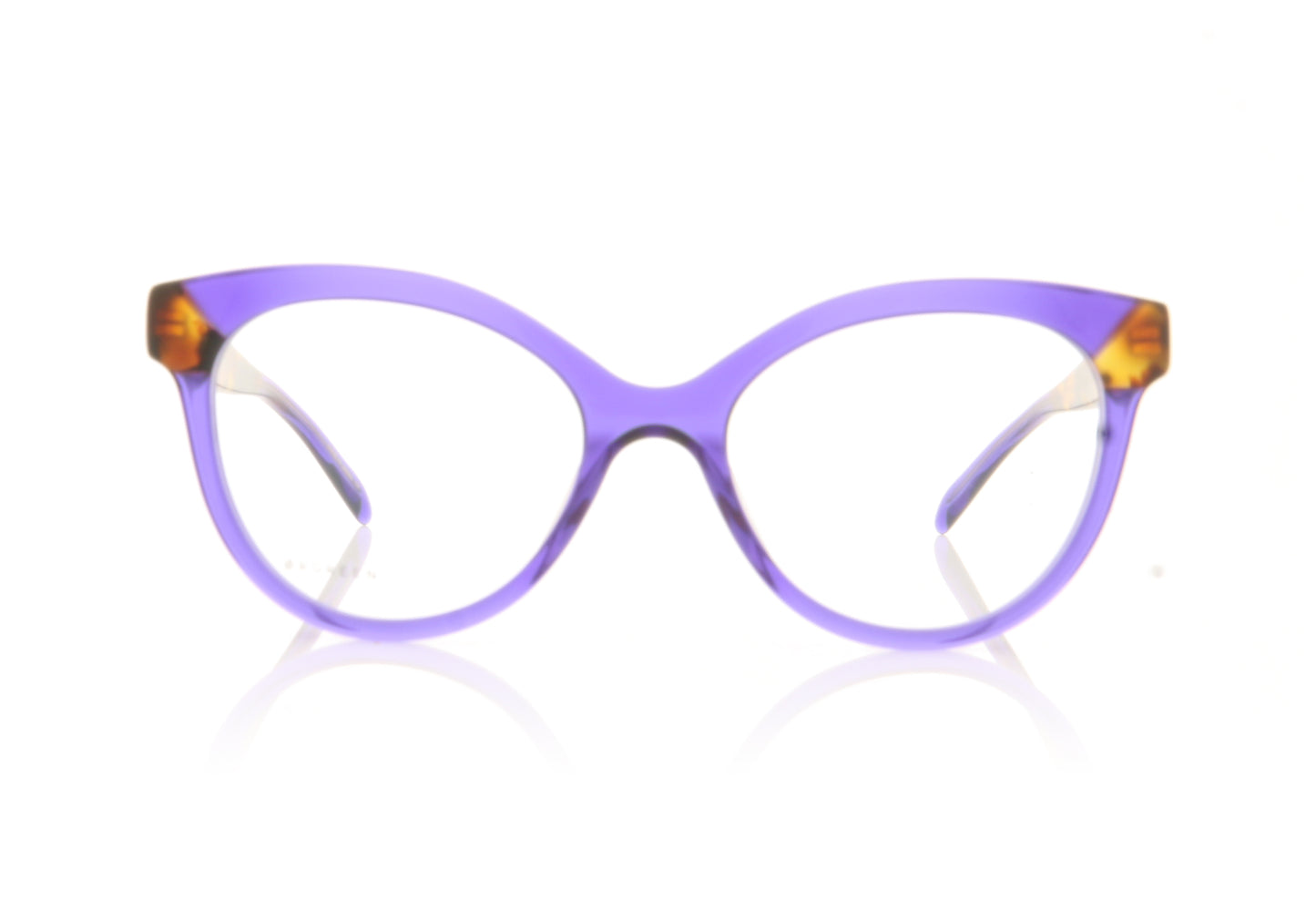 Ørgreen Stef A050 Purple Amber Havana Glasses - Front