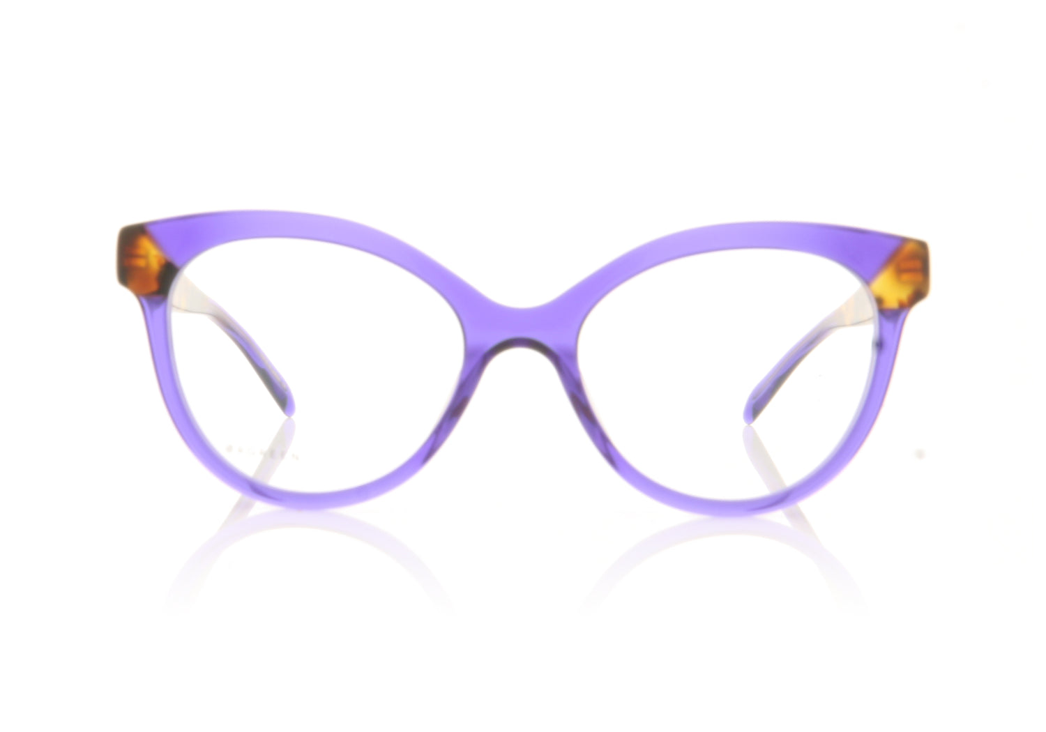 Ørgreen Stef A050 Purple Amber Havana Glasses - Front