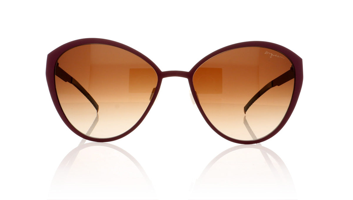 Ørgreen Sunbeam 692 Mat Burgundy Red Sunglasses - Front