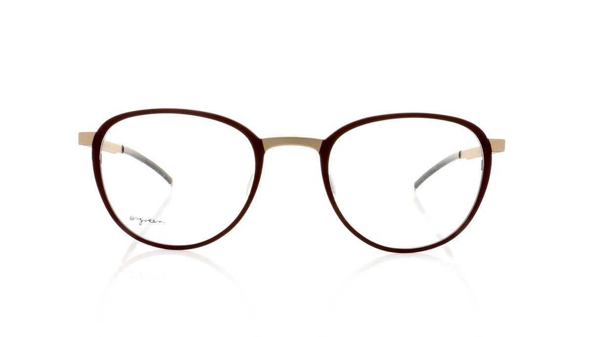 Ørgreen Winona 604 Mat Red Mahog Glasses - Front