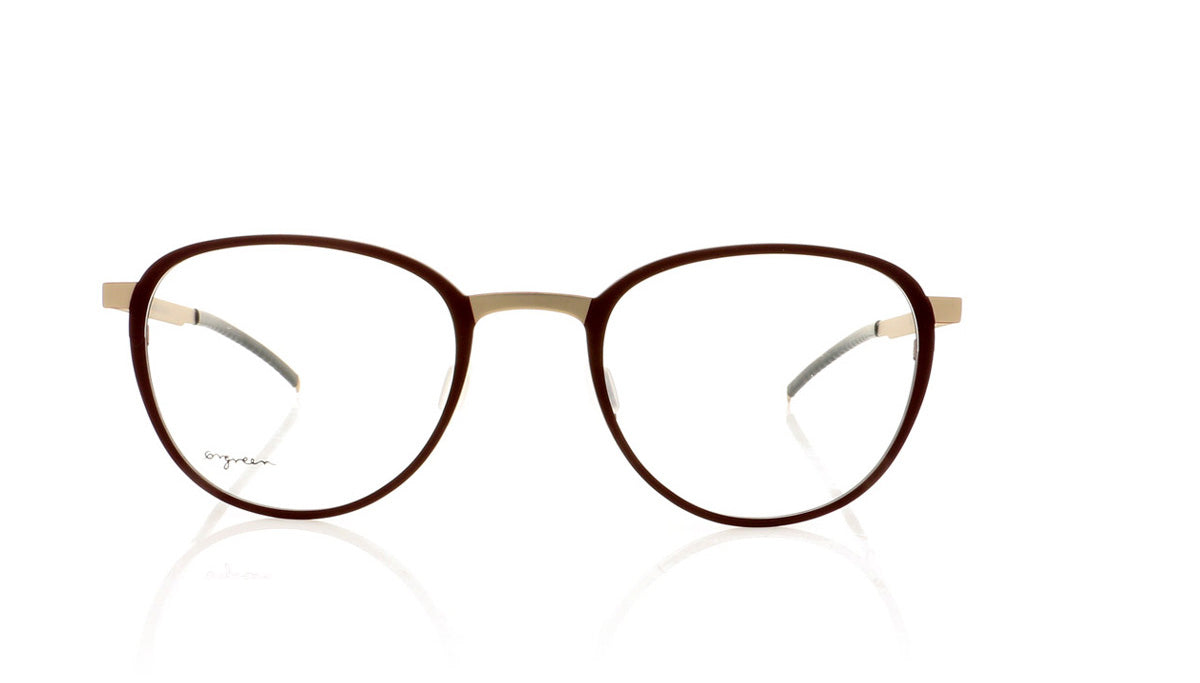 Ørgreen Winona 604 Mat Red Mahog Glasses - Angle