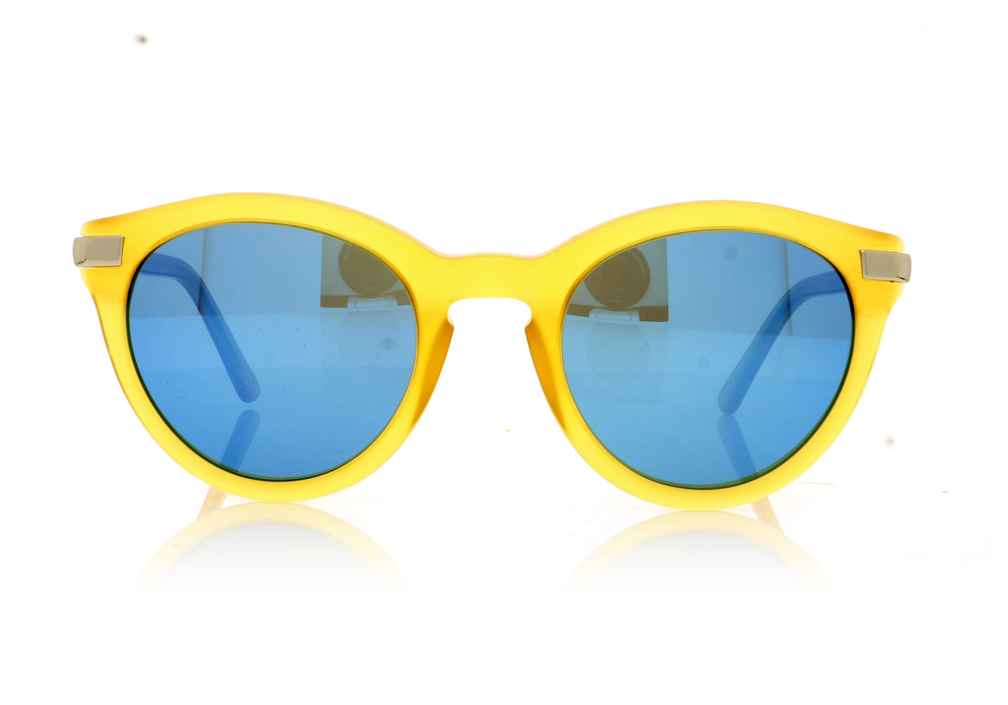 Pagani Leo 106 Yellow Sunglasses - Front