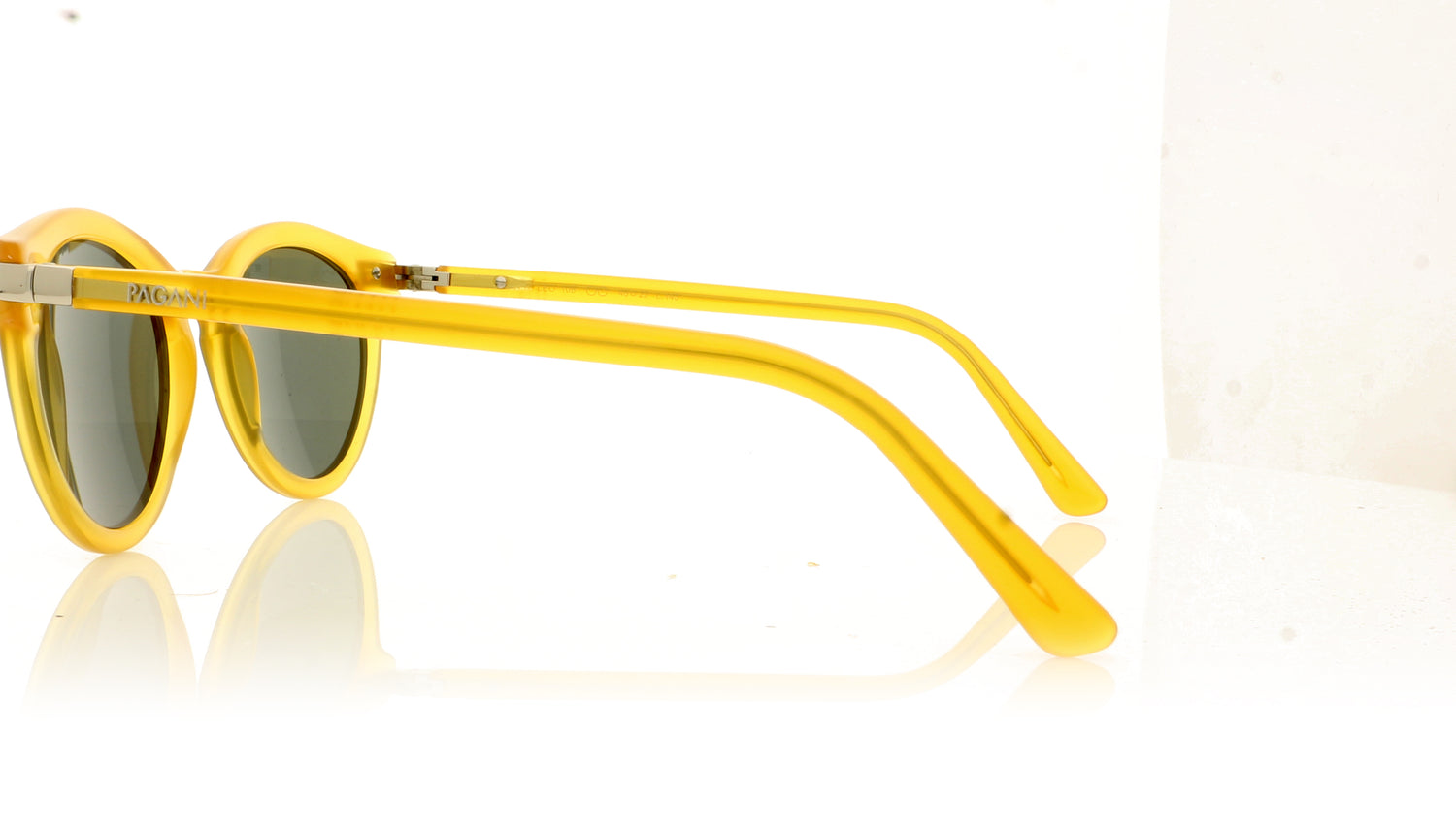Pagani Leo 106 Yellow Sunglasses - Side